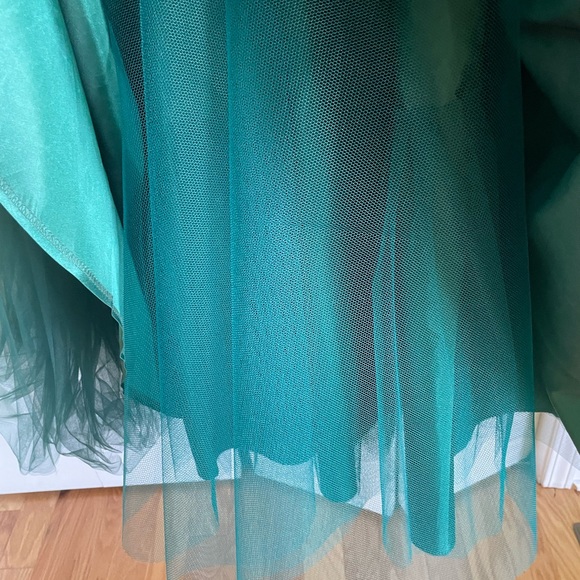 Georgia Emerald Green Tulle Ball Dress with Sequins Size 12